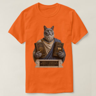 Russian Blue Homer Cat T-Shirt