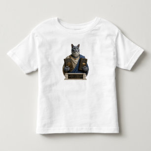 Russian Blue Homer Cat Toddler T-Shirt