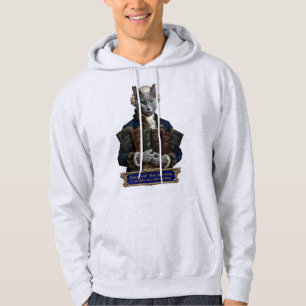 Russian Blue Immanuel Kant Cat Hoodie