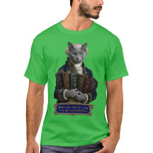Russian Blue Immanuel Kant Cat