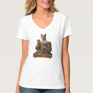 Russian Blue Lucrezia de Médici Cat T-Shirt