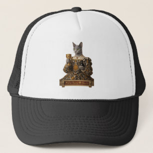 Russian Blue Lucrezia de Médici Cat Trucker Hat