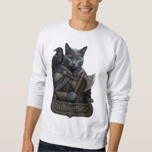 Russian Blue Noble Odin’s Cat Sweatshirt