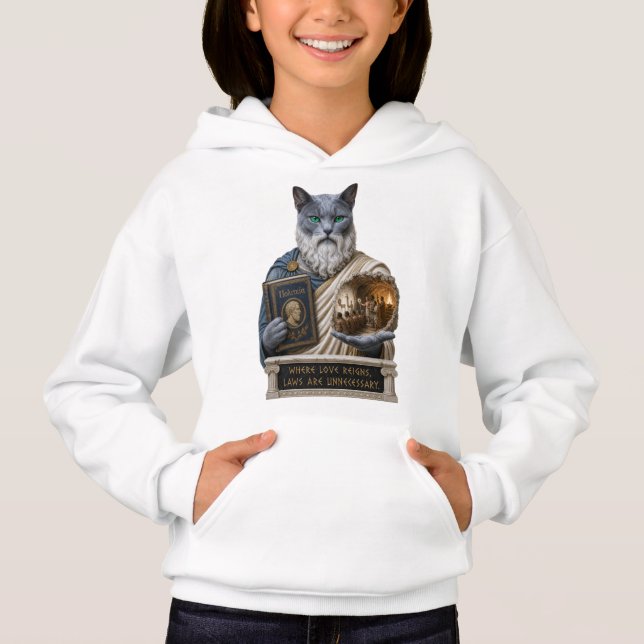 Russian Blue Plato Cat (Front)