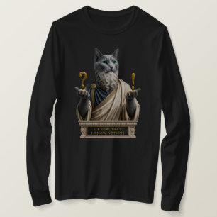 Russian Blue Socrates Cat T-Shirt