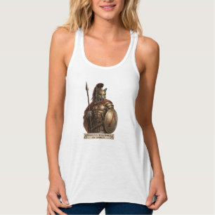Russian Blue Spartan Cat Singlet