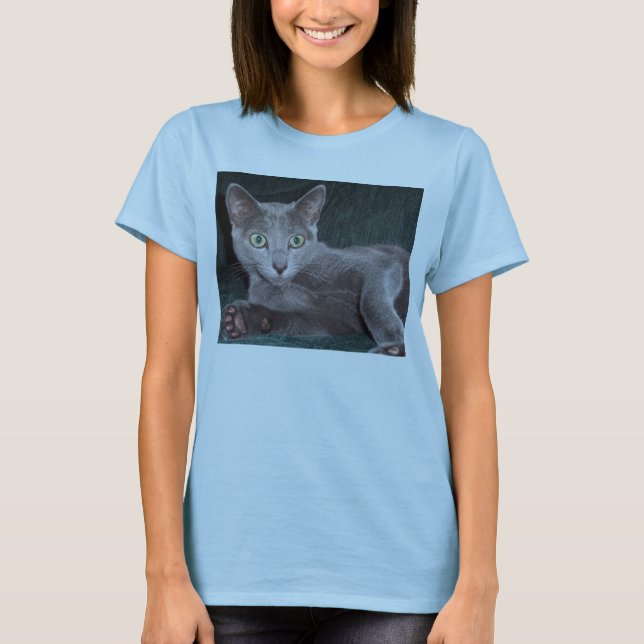 Russian Blue T-Shirt (Front)