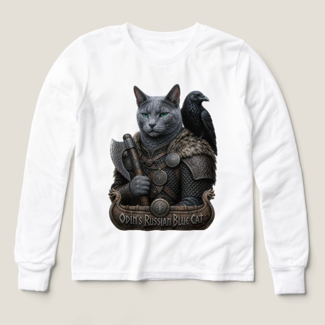 Russian Blue Veteran Odin’s Cat (Design Front)