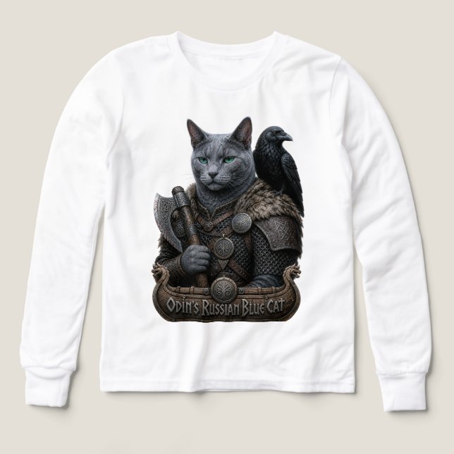 Russian Blue Veteran Odin’s Cat (Design Front)