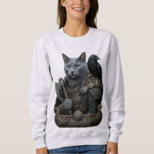 Russian Blue Veteran Odin’s Cat Sweatshirt