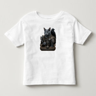 Russian Blue Veteran Odin’s Cat Toddler T-Shirt