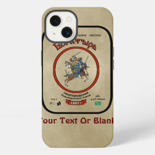 Russian Bogatyr Beer iPhone 13 Case