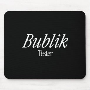 Russian Bublik Shirt Women Men Kids Boys Girls Bub Mouse Pad