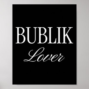 Russian Bublik Shirt Women Men Kids Boys Girls Bub Poster
