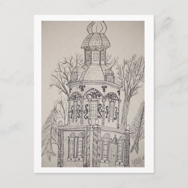Russian Chapel Postcard (Front)