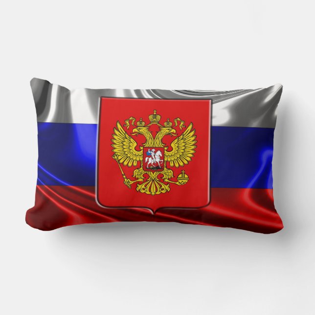 Russian Coat of arms Lumbar Cushion (Front)