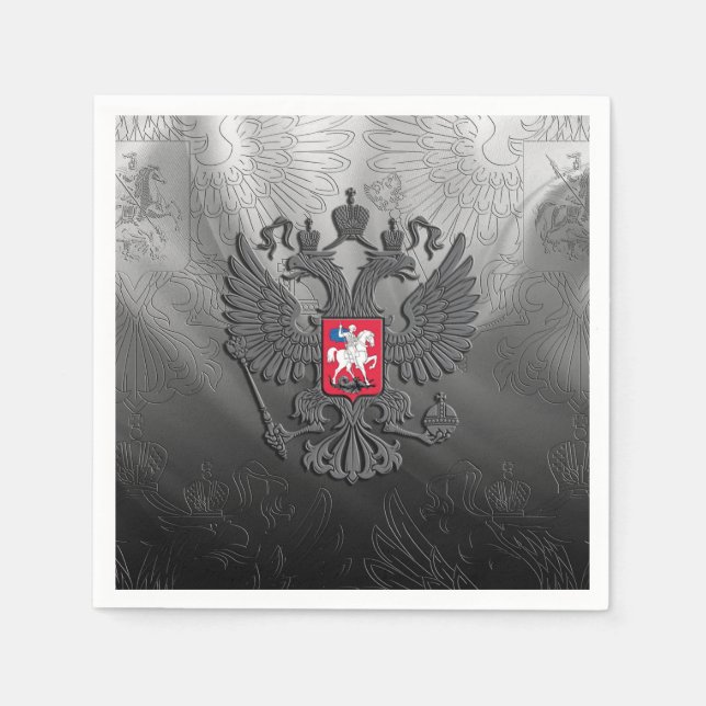 Russian Coat of arms Napkin (Front)