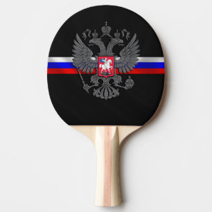 Russian Coat of arms Ping Pong Paddle