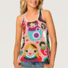 Russian doll illustration background