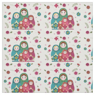 Russian Dolls Fabric
