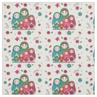 Russian Dolls Fabric
