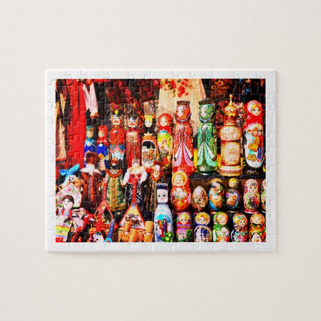Russian dolls jigsaw puzzle (Horizontal)
