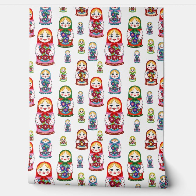 russian dolls wallpaper (Unrolling)