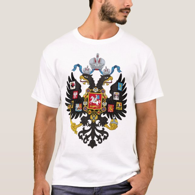 Russian Empire double-headed eagle shirt (Front)