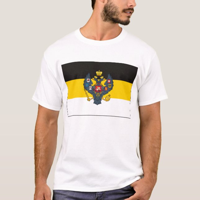 Russian Empire Flag T-shirt (Front)