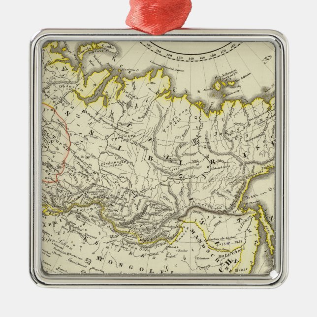 Russian Empire Metal Tree Decoration (Front)