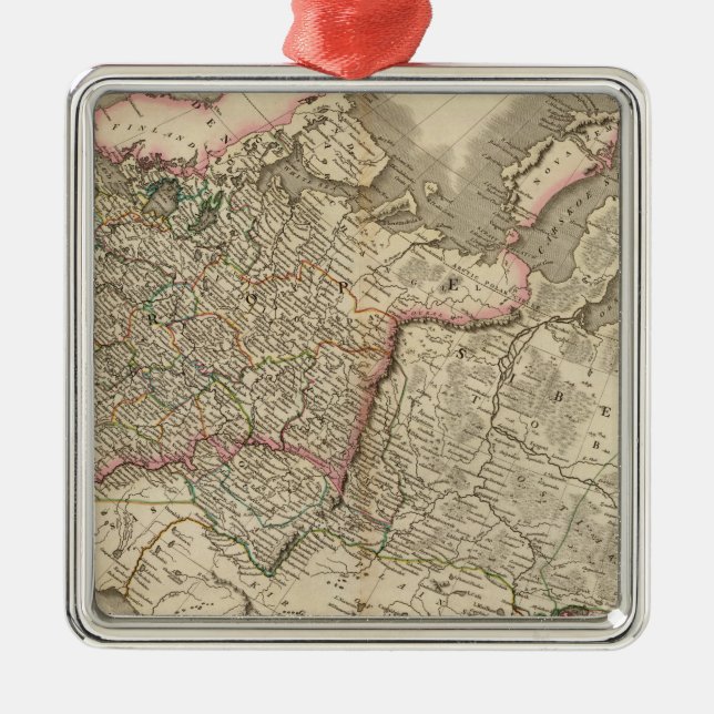 Russian Empire west Metal Tree Decoration (Front)