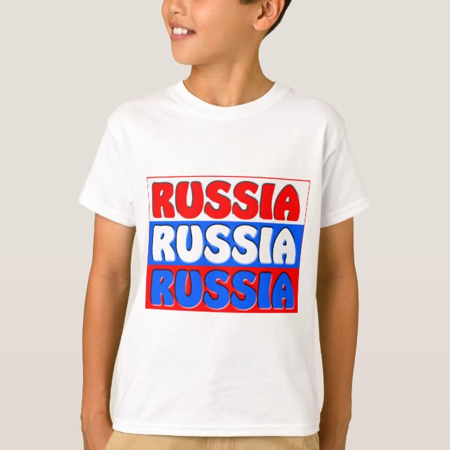 Russian Federation FLAG T-Shirt (Front)
