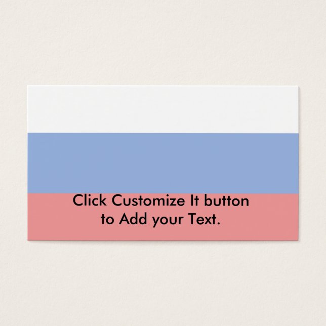 Russian Federation, Russia flag (Front)