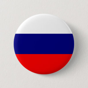 Russian Flag 6 Cm Round Badge