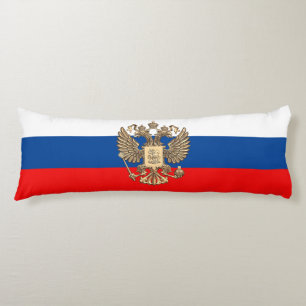 Russian flag body cushion