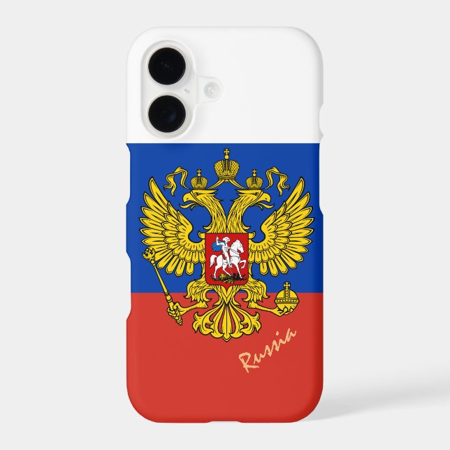 Russian Flag Case, Russia fashion / sports (Back)