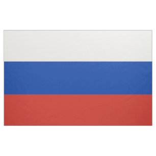 Russian Flag Fabric