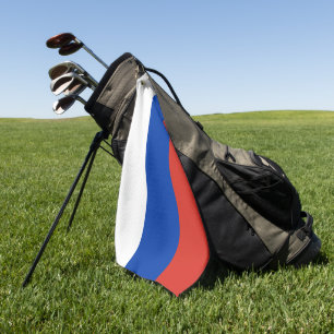 Russian Flag & golf Russia /sports Moscow Towel