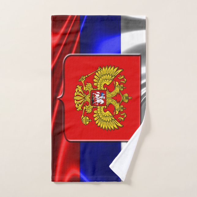 Russian flag hand towel (Hand Towel)
