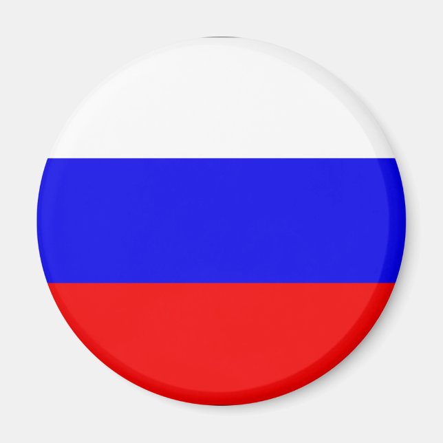 Russian flag magnet (Front)