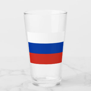 Russian Flag (Russia) Glass