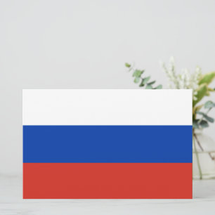 Russian Flag (Russia) Stationery