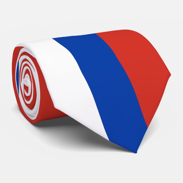 Russian Flag (Russia) Tie (Rolled)