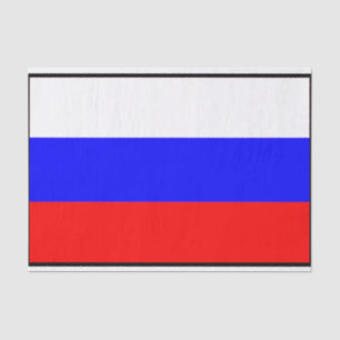 Russian Flag Tissue Paper