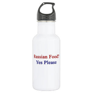 Russian Food Yes Please 532 Ml Water Bottle