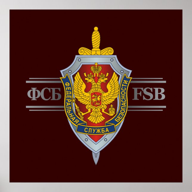 Russian FSB Poster (Front)