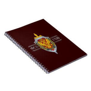 Russian FSB Spiral Notebook