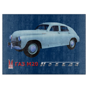 Russian GAZ M20 Sedan Cutting Board
