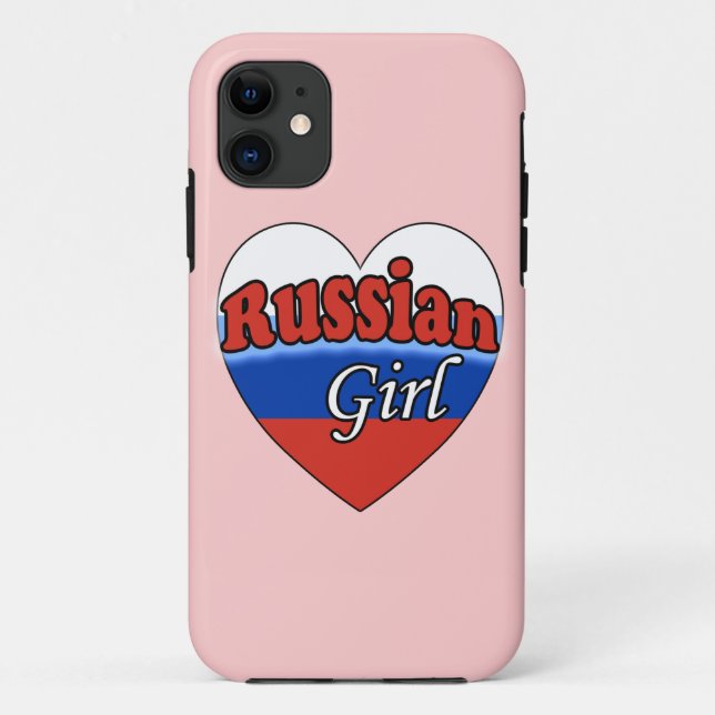 Russian Girl Case-Mate iPhone Case (Back)