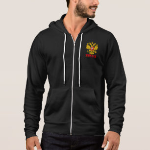 Russian Imperial Eagle Flag Hoodie